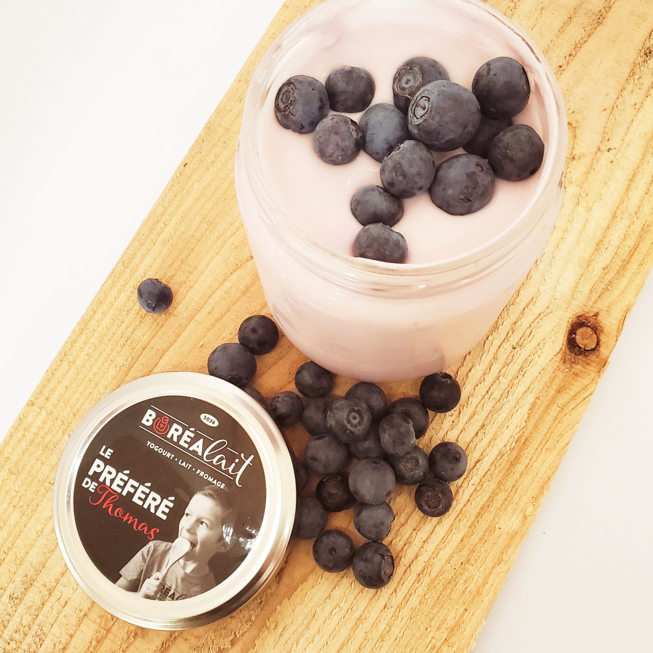 Yogourt aux bleuets 4% MG – Image 2