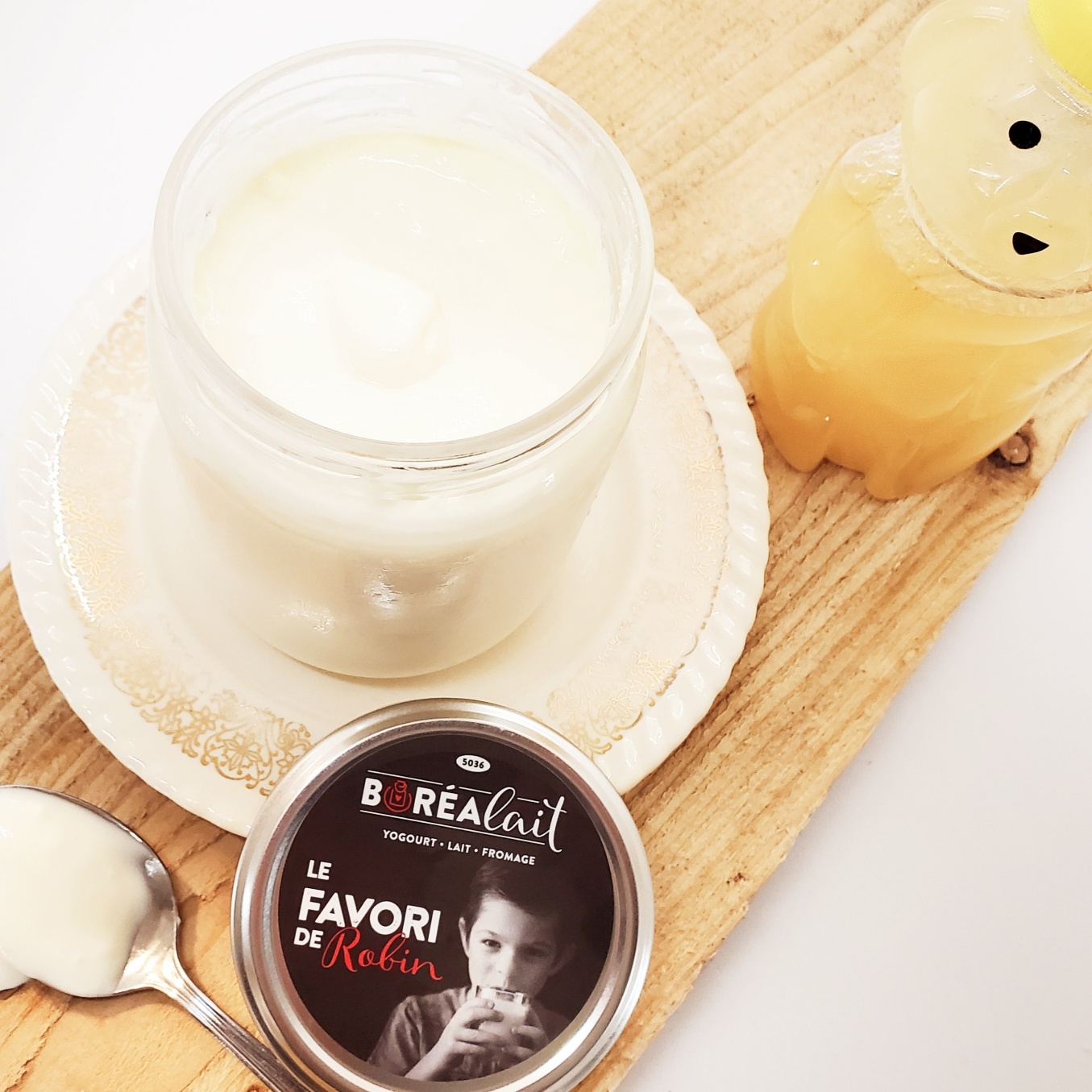 Yogourt au miel 4% MG – Image 2