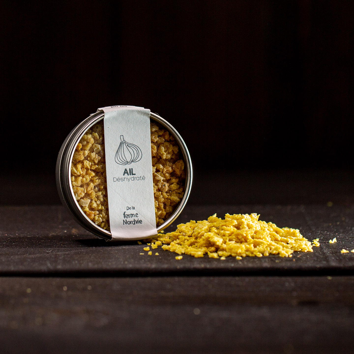 Ail déshydraté en granules