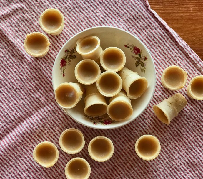 Recette de Mini cornet au sucre à l'érable_Goûtez AT