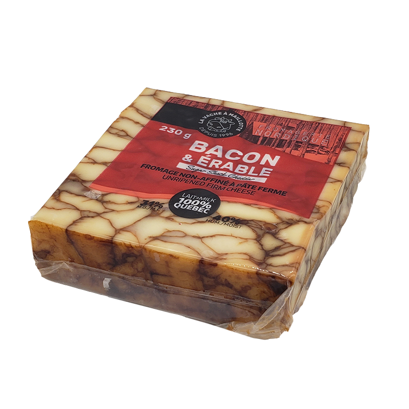 Cheddar Bacon & érable | 230g