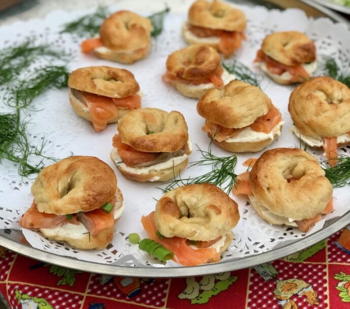 Recette de bagel au saumon fumé et sirop d'érable