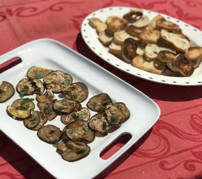 Recette carpaccio d'aubergine_Les jardins Tomates et Camomille_Abitibi_Goûtez AT