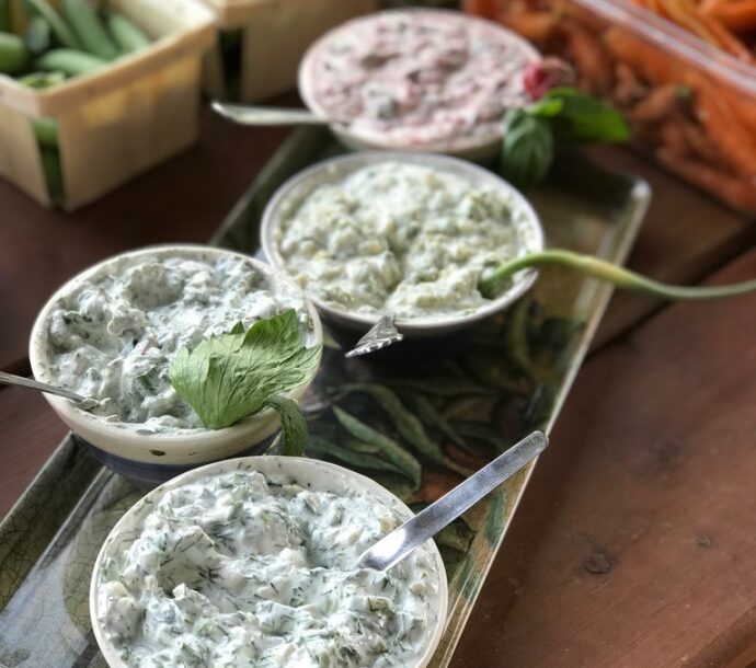 Recette trempette ail et oignon de la Ferme NordVie