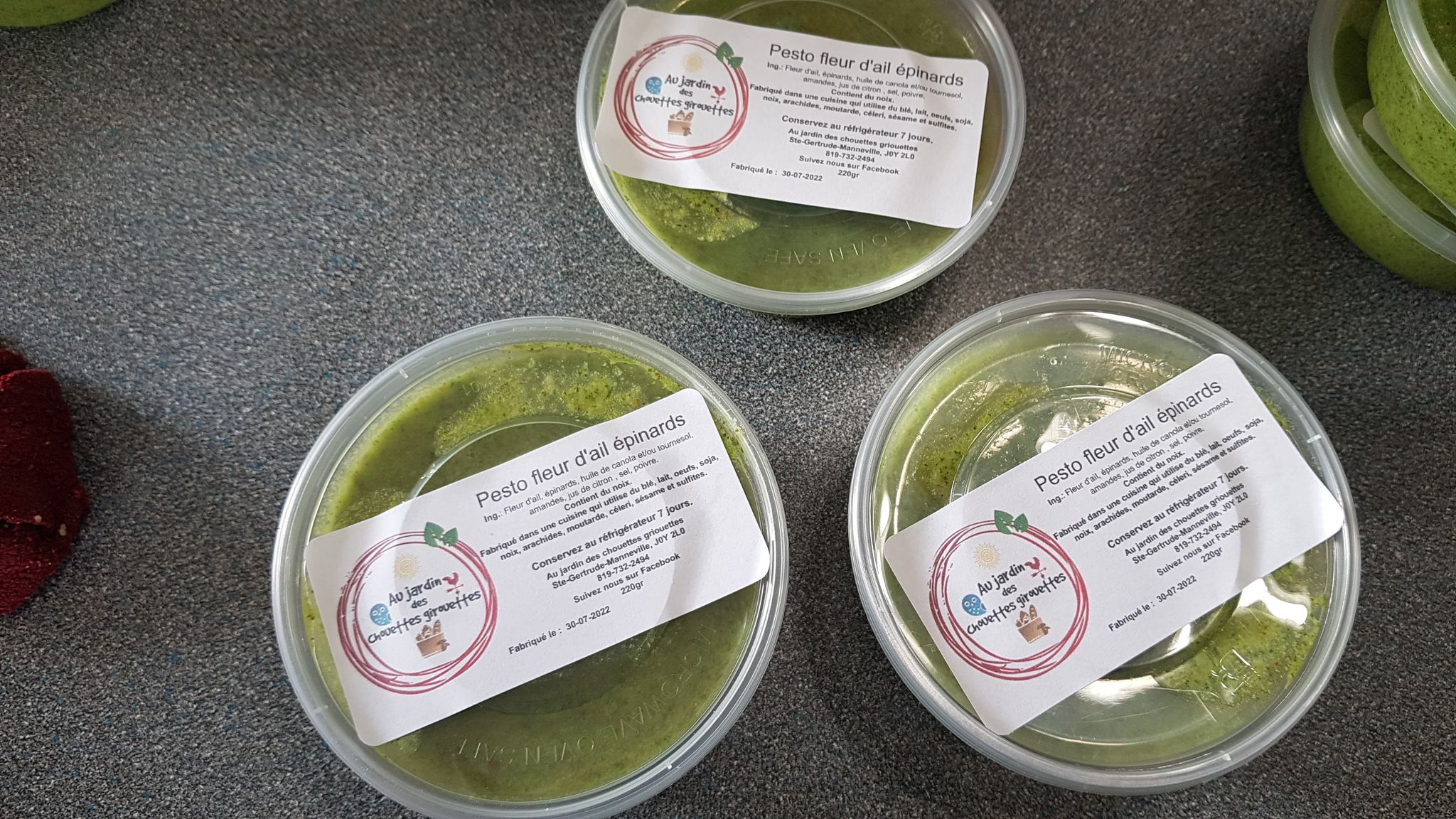 Pesto fleur d'ail