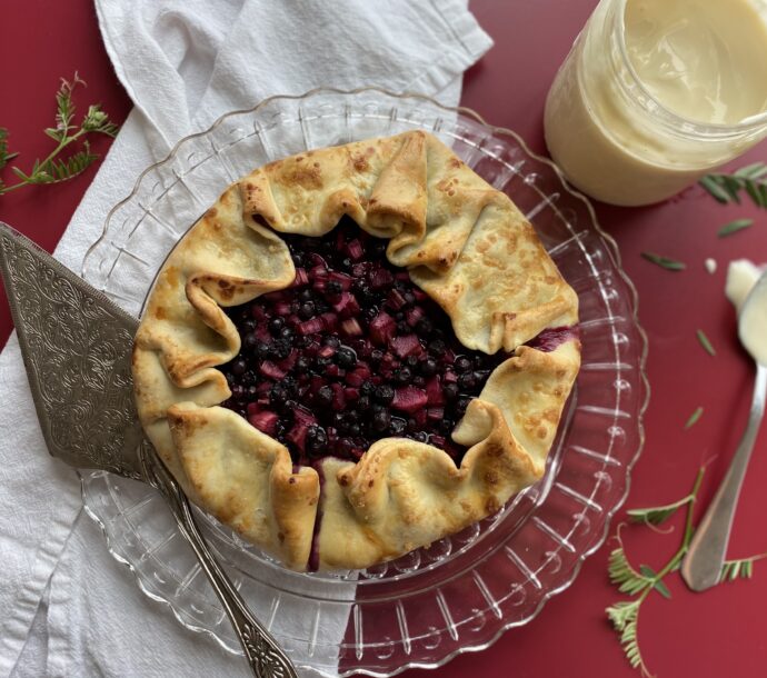 Recette_Tarte rustique bleuets d'Abitibi