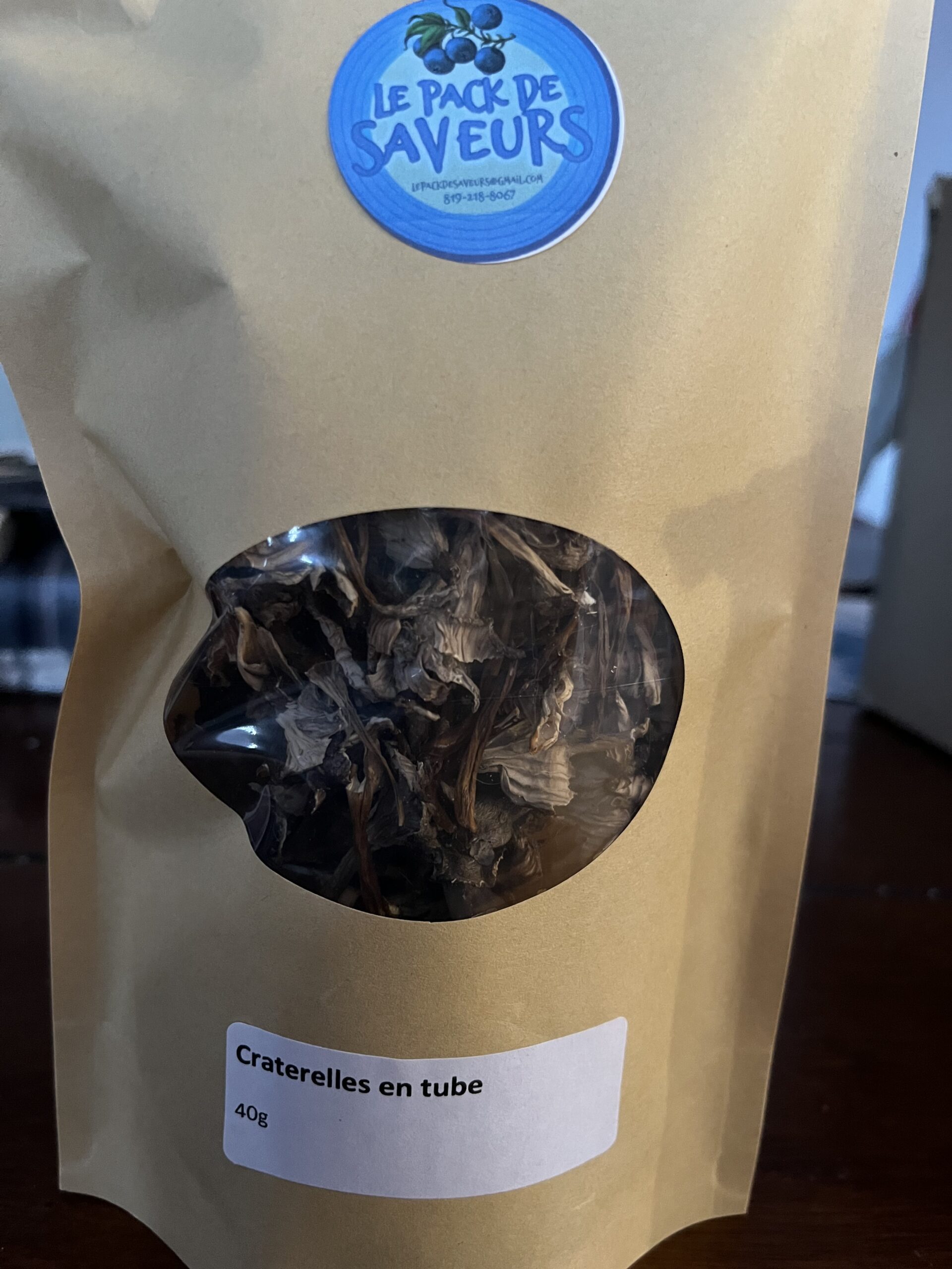 Craterelles en tube (champignons sauvage)