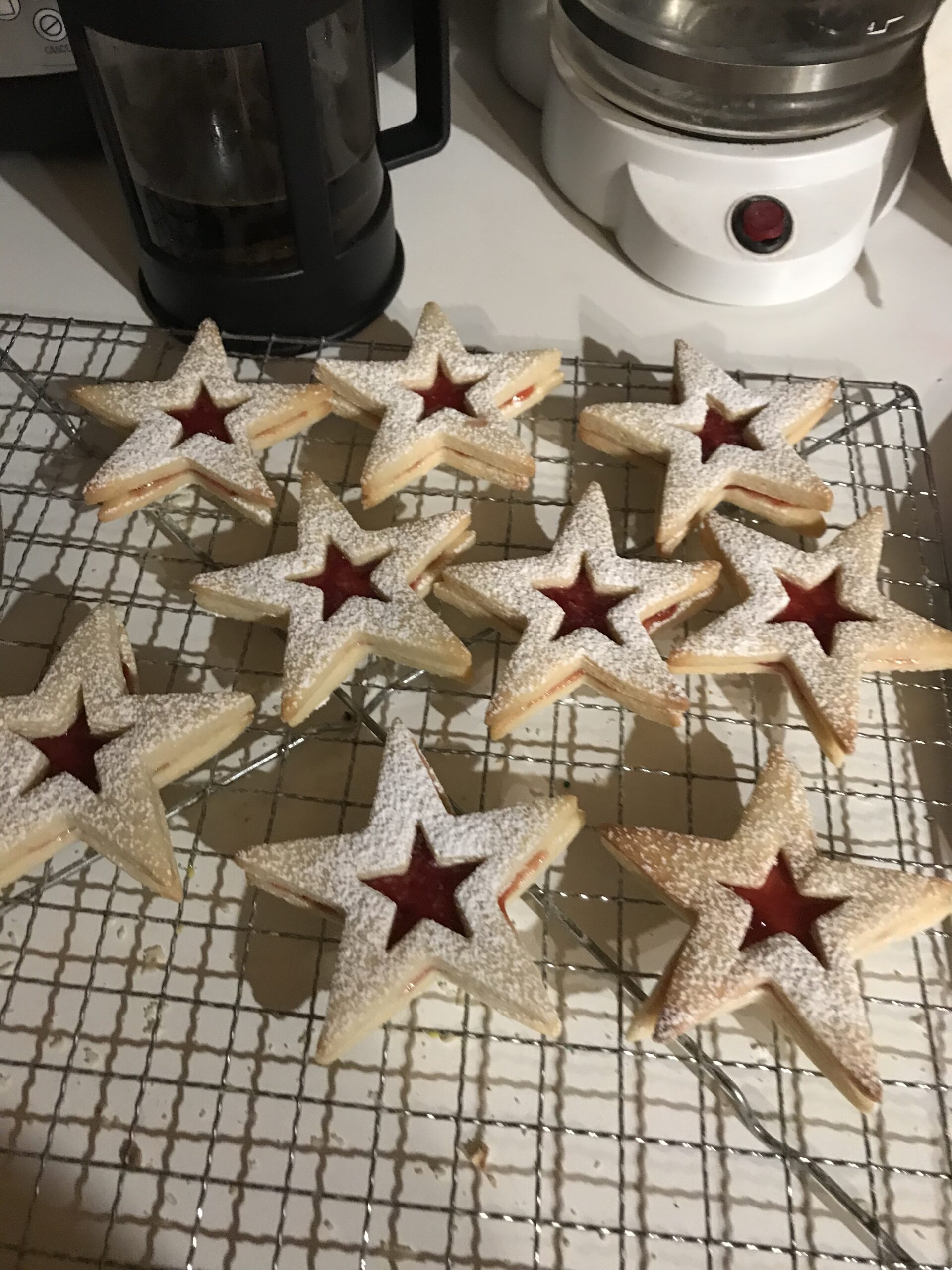Biscuits clin d’œil aux framboises