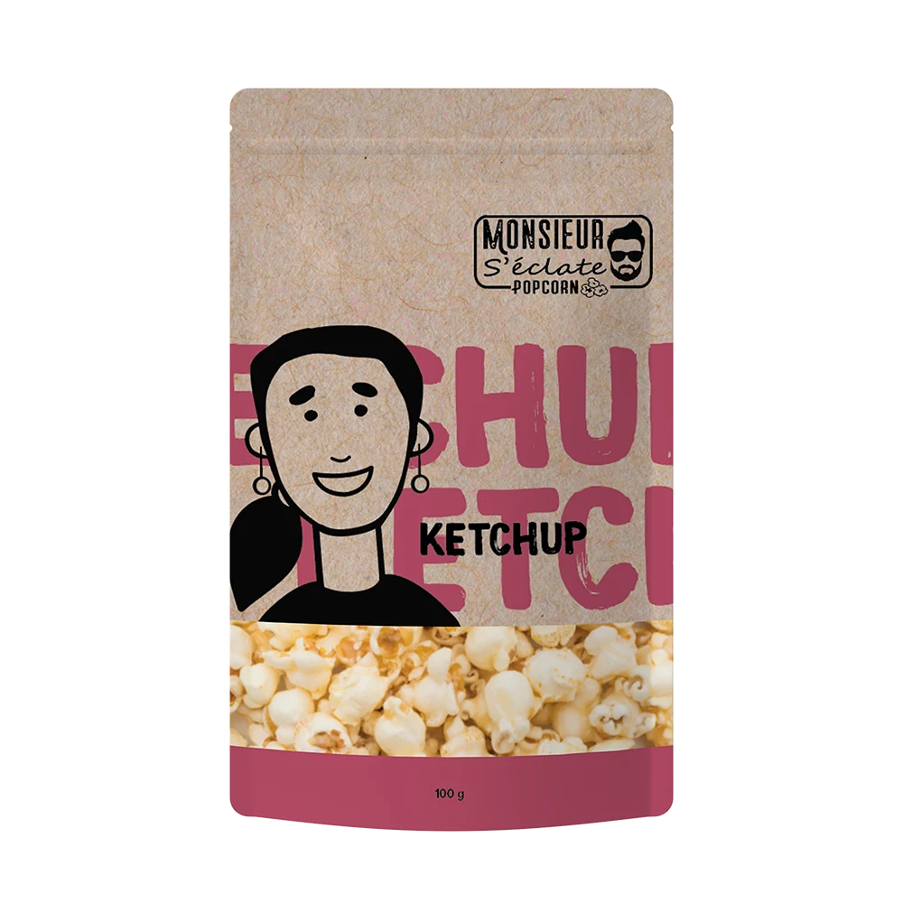 Popcorn Ketchup 100 gr.