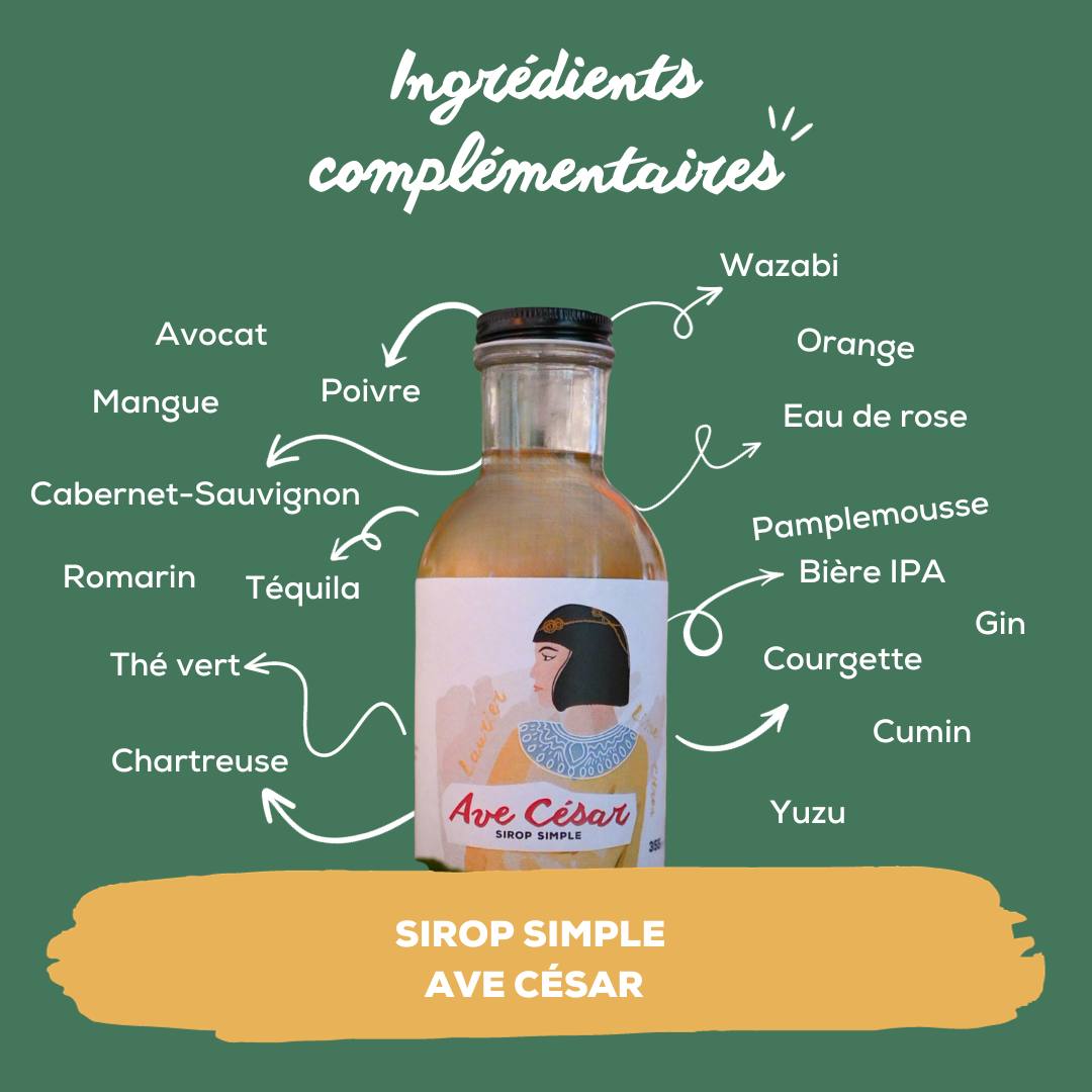 Sirop simple Ave César – Image 3