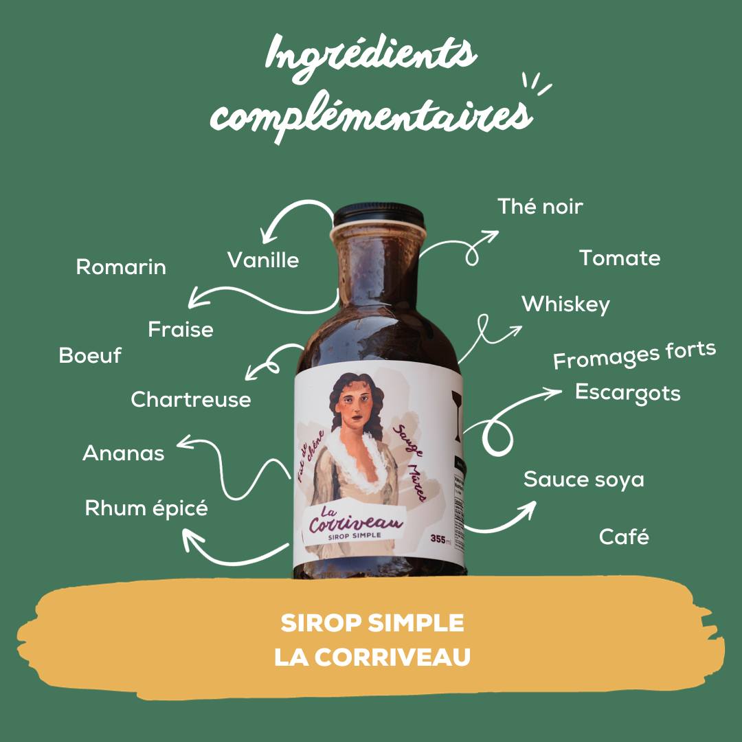 Sirop simple La Corriveau – Image 3