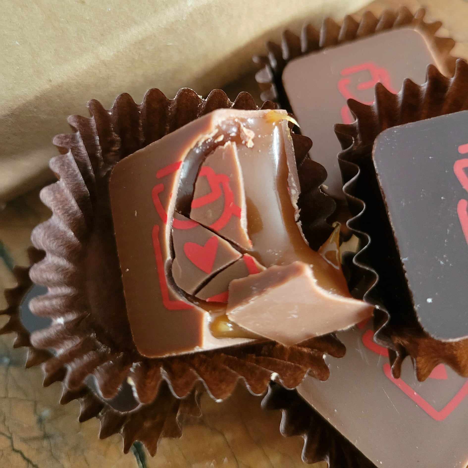 Chocolat au caramel au lait Boréalait – Image 2