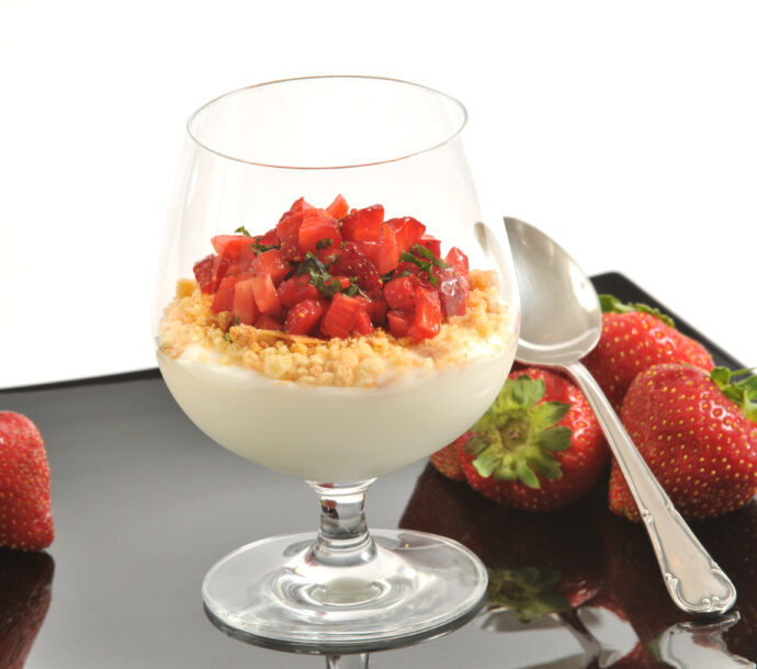 Panna cotta à la vanille