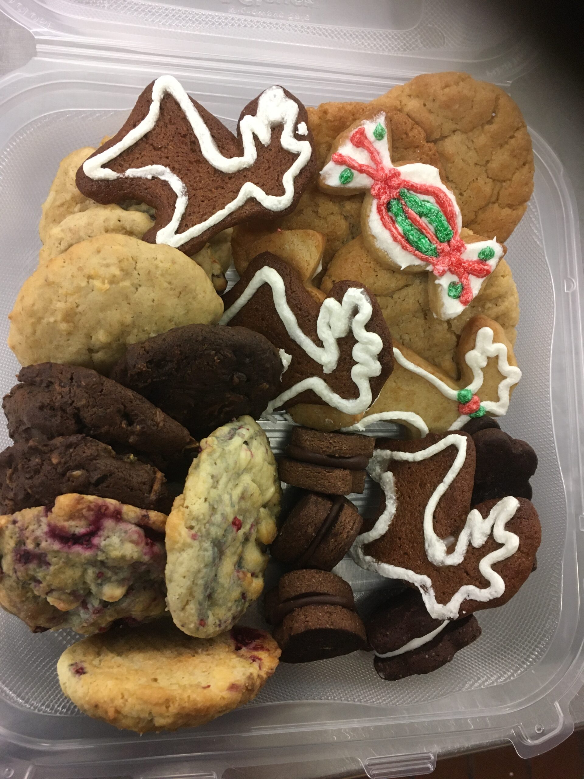 Assortiment de biscuits « Mélange du temps des fêtes » (boîte de 12 unités)