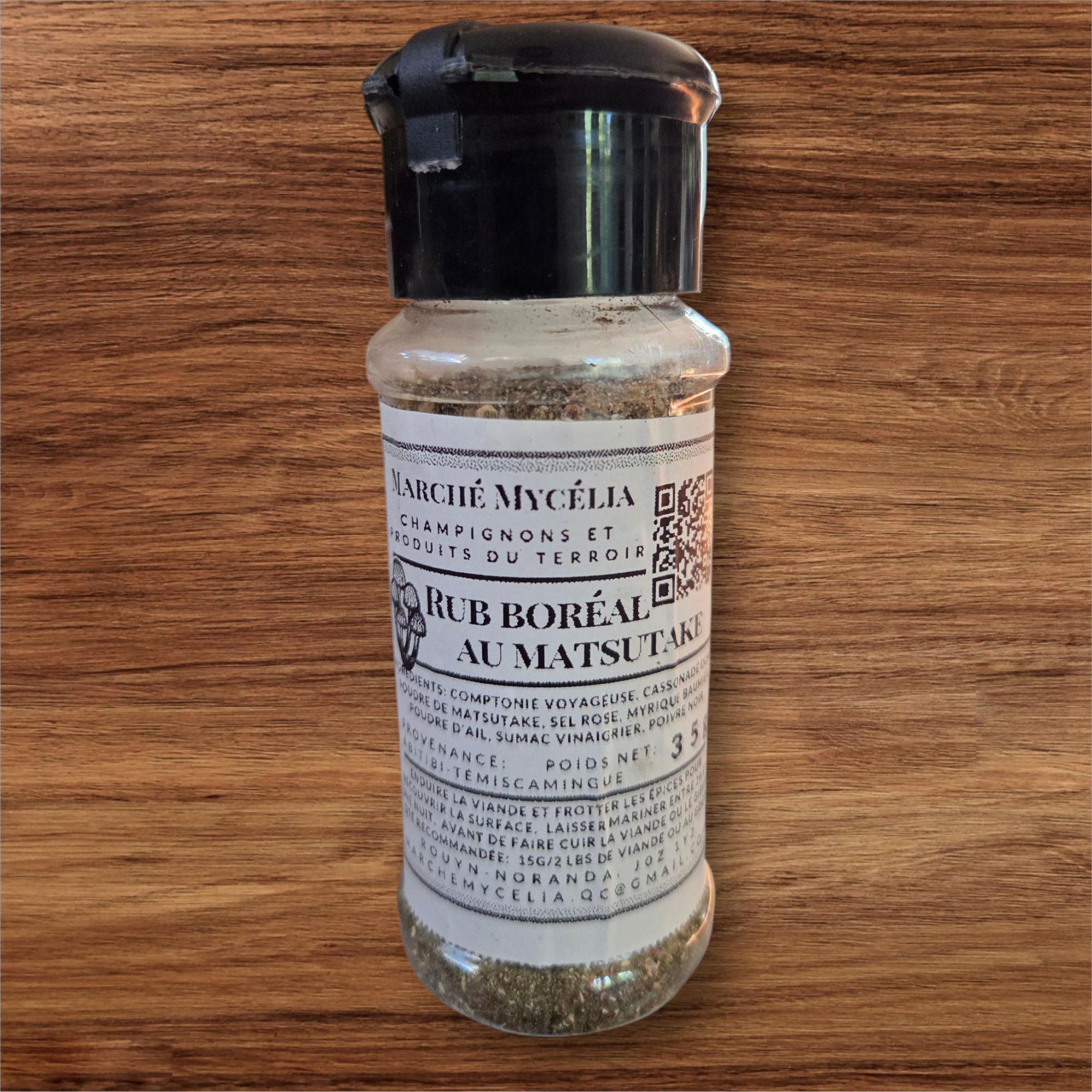 Rub boréal au Matsutake