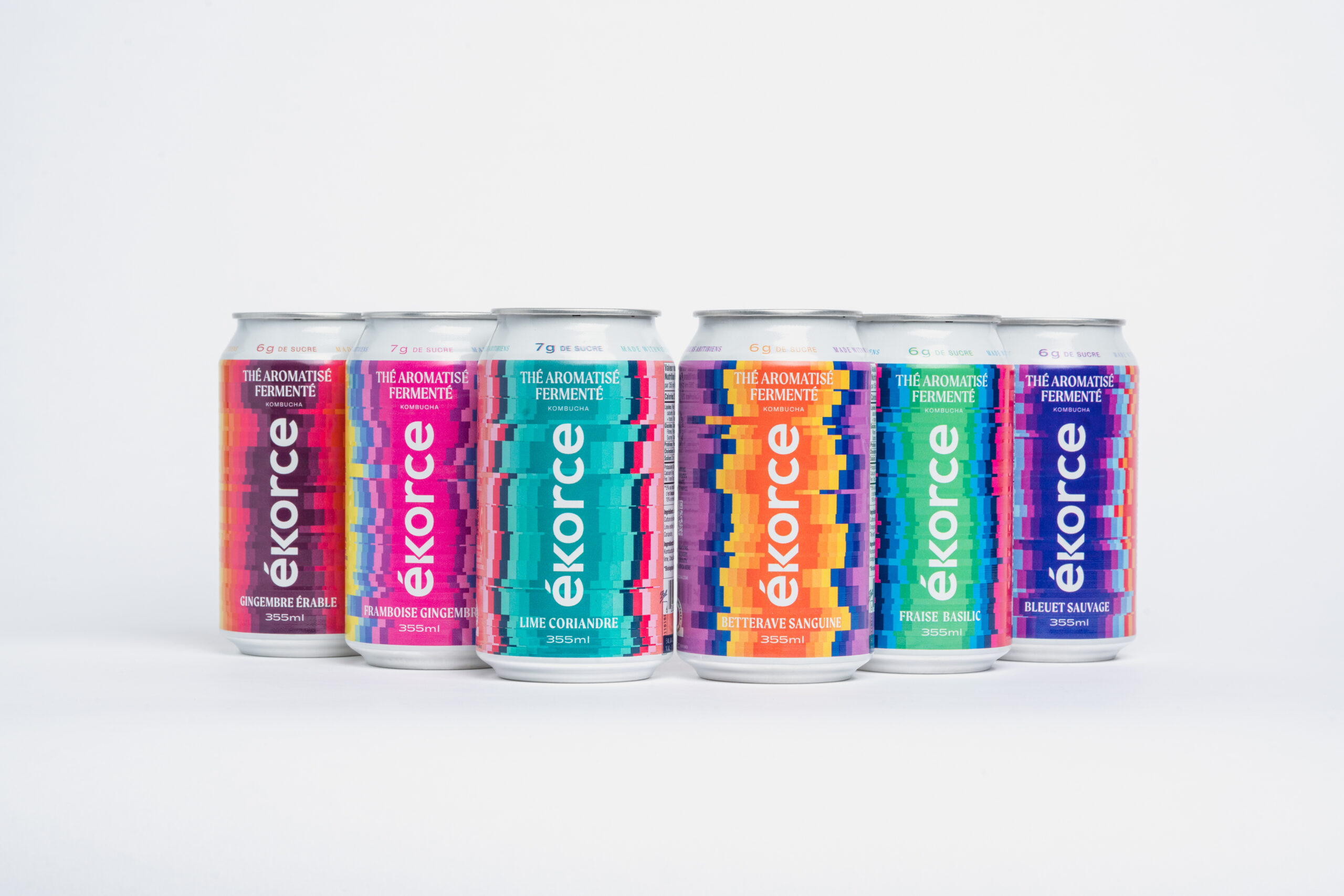 Kombucha 4 pack - Saveur au choix
