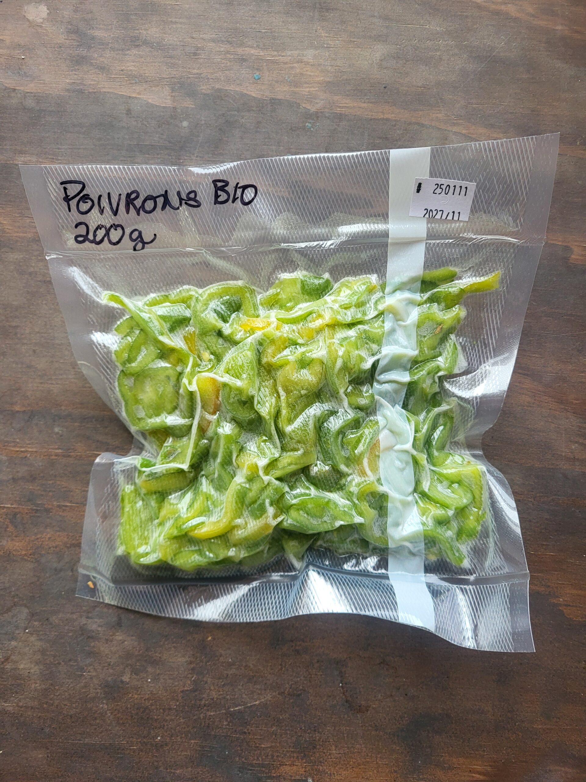 Poivrons bio congelés – Image 2