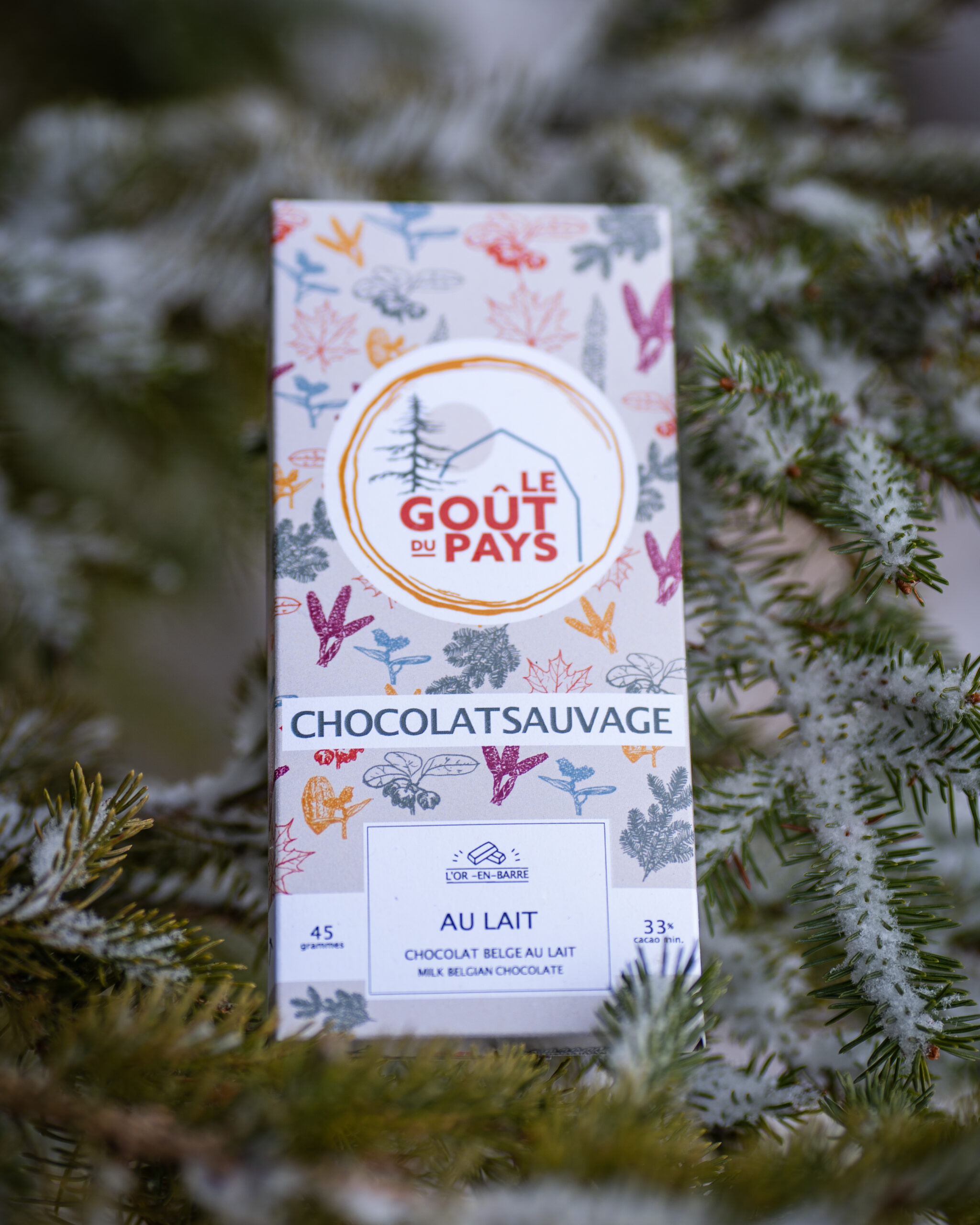 Chocolat sauvage (45 gr)